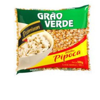 Milho de Pipoca Grão Verde